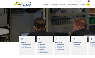 Schermafbeelding van reijnhoutelektro.nl