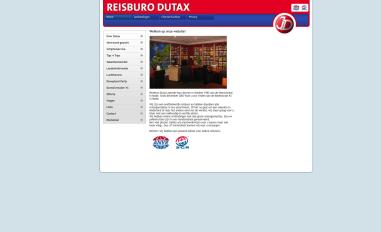 Schermafbeelding van reisbureaudutax.nl