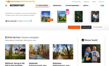 Schermafbeelding van reisreport.nl