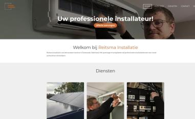 Schermafbeelding van reitsma-installatie.nl