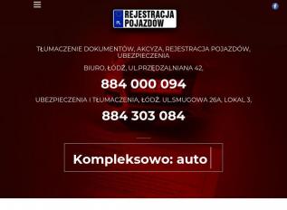 Schermafbeelding van rejestruj.auto.pl