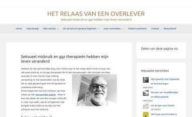 Schermafbeelding van relaasvaneenoverlever.nl