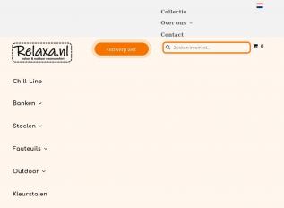 Schermafbeelding van relaxa.nl
