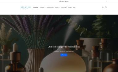 Schermafbeelding van relaxoo.nl