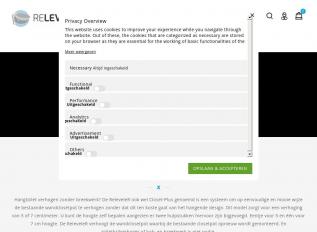 Schermafbeelding van releveler.eu