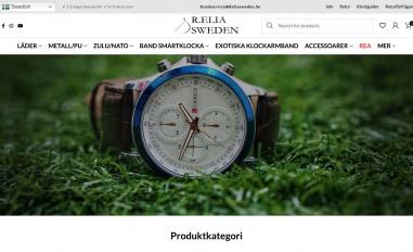 Schermafbeelding van reliasweden.se