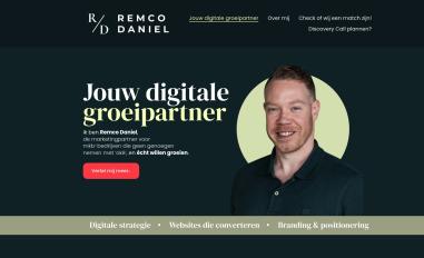 Schermafbeelding van remcodaniel.nl