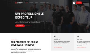 Schermafbeelding van remirofreight.com