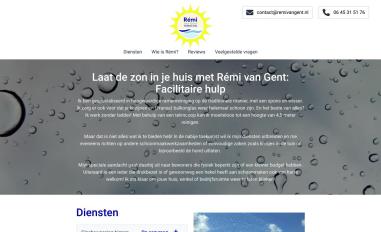 Schermafbeelding van remivangent.nl