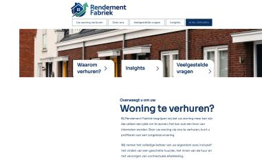 Schermafbeelding van rendementfabriek.com