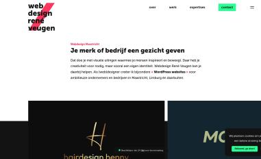 Schermafbeelding van reneveugen.nl