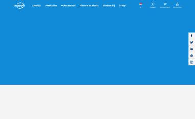 Schermafbeelding van renewi.com