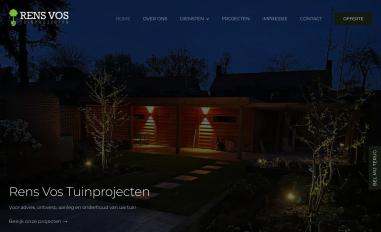 Schermafbeelding van rensvostuinprojecten.nl