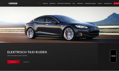 Schermafbeelding van rentacab.nl