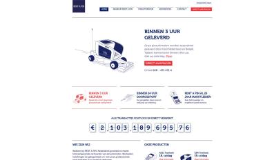 Schermafbeelding van rentapin.nl