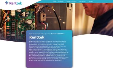 Schermafbeelding van renttek.nl
