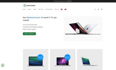 Schermafbeelding van rentyourmac.com