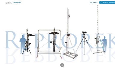 Schermafbeelding van reprorek.nl