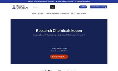 Schermafbeelding van research-chemicals.nl