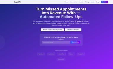 Schermafbeelding van reslotai.com