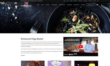 Schermafbeelding van restaurant-hogeboekel.nl