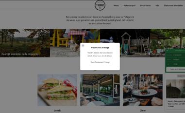 Schermafbeelding van restaurant-thoogt.nl