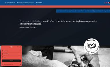 Schermafbeelding van restaurantevinomio.es