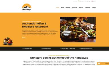 Schermafbeelding van restauranthimalaya.nl