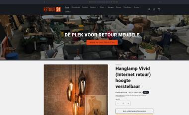 Schermafbeelding van retour24.nl