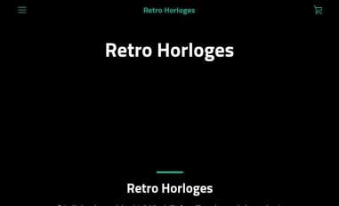 Schermafbeelding van retro-horloges.myshopify.com