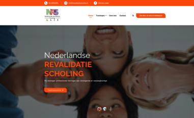 Schermafbeelding van revalidatiescholing.nl