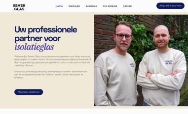 Schermafbeelding van reverglas.nl