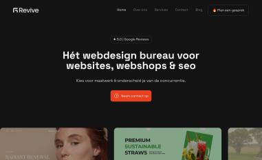 Schermafbeelding van revivemedia.nl