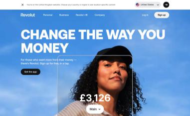 Schermafbeelding van revolut.com