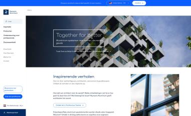 Schermafbeelding van reynaers.nl