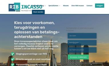 Schermafbeelding van ribincasso.nl
