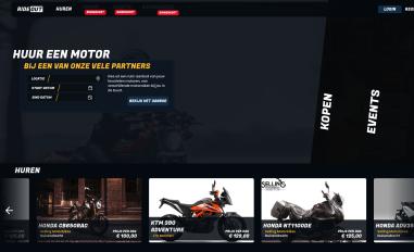 Schermafbeelding van ride-out.nl