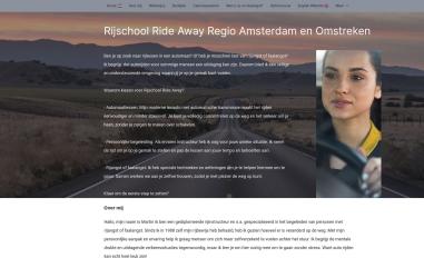Schermafbeelding van rideaway.nl