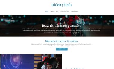 Schermafbeelding van rideiqtech.com