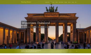 Schermafbeelding van riesling-reizen.nl