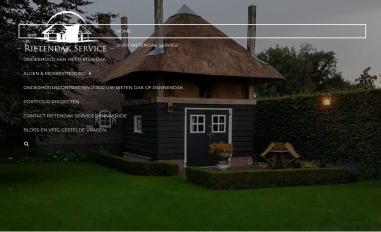 Schermafbeelding van rietendakservice.com