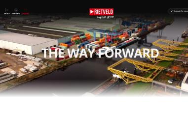 Schermafbeelding van rietveldlogisticsgroup.nl