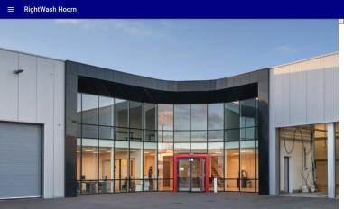 Schermafbeelding van rightwash.nl