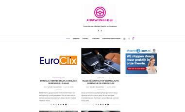 Schermafbeelding van rijbewijshulp.nl