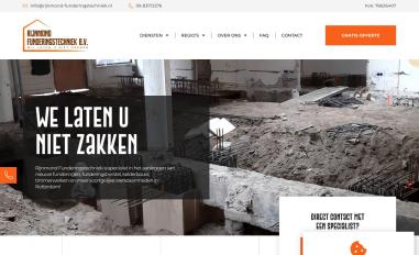 Schermafbeelding van rijnmond-funderingstechniek.nl