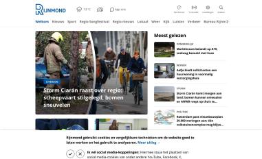 Schermafbeelding van rijnmond.nl