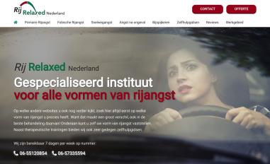 Schermafbeelding van rijrelaxed.nl