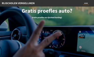 Schermafbeelding van rijscholen.jouwweb.nl