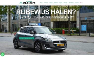 Schermafbeelding van rijschool-in-zicht.nl
