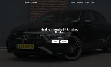 Schermafbeelding van rijschool-posterij.vercel.app